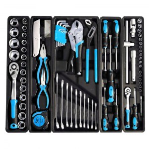 Mallette a Outils 85 PCS Bleu KRAFTMULLER