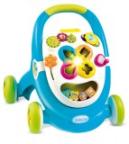 Smoby Trotteur Cotoons Walk and Play Bleu