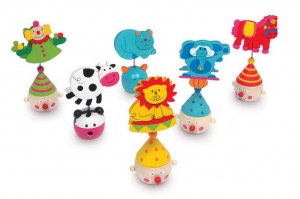 Lot de 6 Supports pense-bête avec taille-crayon