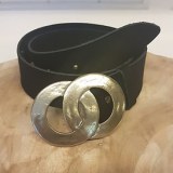 Lot de ceintures en cuir