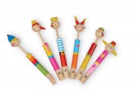 Lot de 6 Flûtes "Famille Royale"