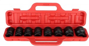 Jeu de Douilles à Impact, 8Pcs Douilles à Choc 3/4 KRAFTMULLER