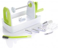 Spiraliseur de légumes compacte 5 Lames interchangeables Découpe-légumes pour Vos Fruit...