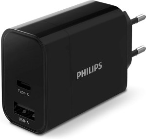 Chargeurs Secteur Philips USB Rapide 30W – Sorties USB-C et USB-A ( LOT de 50 pièces mi...)