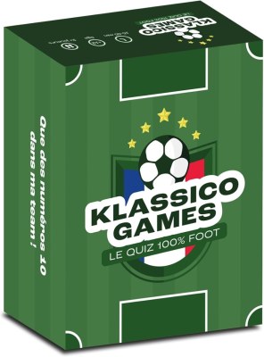 [Invendu] Klassico Game - Jeu de cartes de foot