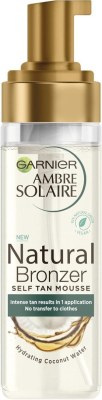 LOT Garnier Ambre Solaire Natural Bronzer Mousse Autobronzante 200ml