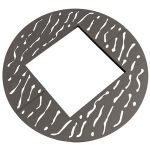 Grille d'arbre Venise ronde