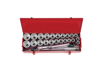 Jeu de douilles avec accessoires 3/4" 26 PCS KRAFTMULLER