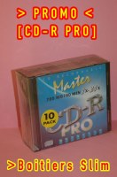 > Lot CD Vierge Pro -  bundle de 20 CD Slim