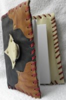 Porte documents en  cuir