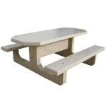 Table pique nique bÃ©ton Jura PMR