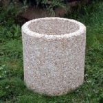 JardiniÃ¨re bÃ©ton ronde