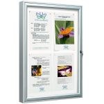 Vitrine extÃ©rieure alu Quality anodisÃ©e