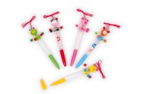 Lot de 5 Stylos à bille «Bulles de savon»