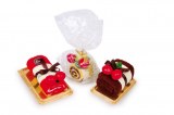 Lot de 3 Serviettes de Toilette "Gâteau Deluxe"