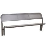 Banc public mÃ©tal Virgile