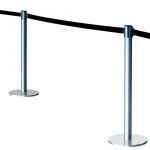 Poteau Ã  sangle rÃ©tractable 2 m