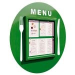 Vitrine extÃ©rieure Menu