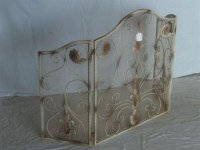 PARE FEU EN FER FORGE