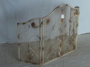 PARE FEU EN FER FORGE