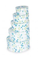 Lot de 5 Boîtes "Flora"
