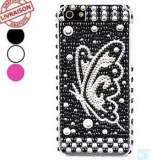 Grossiste,fournisseur chinois : Cas motif papillon dur pour l'iPhone 5