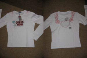 GUESS Tshirt Manches longues Femme