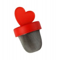 Infuseur à thé flottant en forme de coeur - accessoire thé