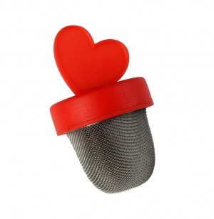 Infuseur à thé flottant en forme de coeur - accessoire thé