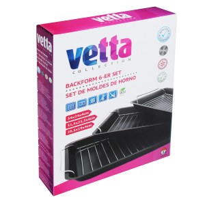 Set de 3 plats à four avec grille VETTA