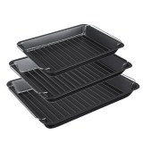 Set de 3 plats à four avec grille VETTA