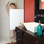 Film vitrage opacifiant