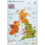 Carte des Iles Britaniques