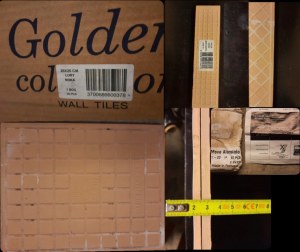 Galets, frises, plinthes, carreaux faïence