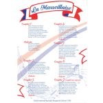 Plaque parole hymne franÃ§ais La Marseillaise