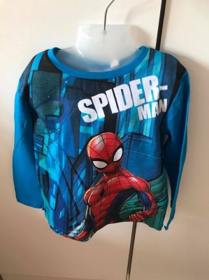 Sweat spiderman