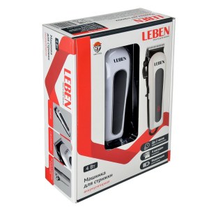 Electric hair clipper rechargeable LEBEN