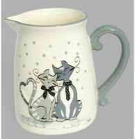 Carafe de table - pichet décoration chat