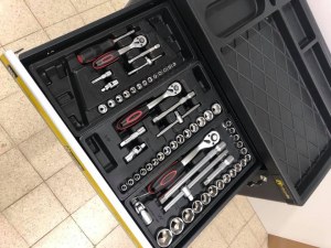 SERVANTE D'ATELIER ALPINA 245 PIÈCES 6/4 EN CHROME VANADIUM NEW MODEL