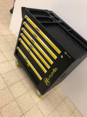 Servante d'atelier ALPINA - Servante à Outils 245 pcs - 6 Tiroirs