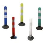 Balise flexible + base caoutchouc