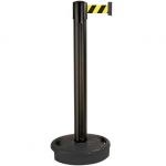 Poteau guide-file Ã  sangle extÃ©rieur