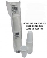 Gobelets Plastique 20cl