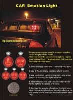 Led Emotion pour voiture avec commande wirless