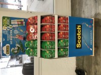 Scotch double , présentoir offert