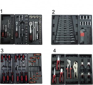 SERVANTE D'ATELIER ALPINA 245 PIÈCES 6/4 EN CHROME VANADIUM NEW MODEL