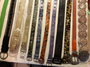 Lot de Ceintures Divers pour Femme