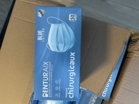 MASQUE CHIRURGICAL 3PLIS, TYPE 2R BLEU