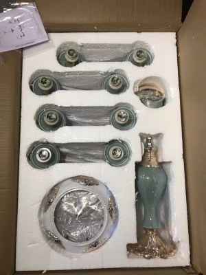 Zinc alloy chandelier lustre chandelier classique en zinc haute qualité