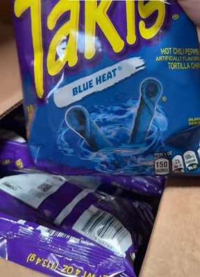 Takis Blue Heat, Takis Volcano,Takis Fuego 90g
